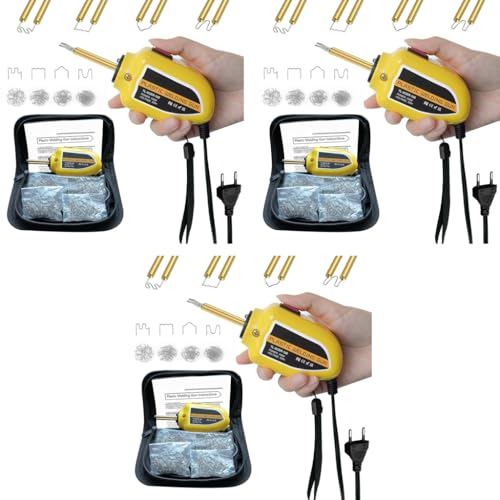 Serplex® 100W Plastic Welder Portable Welding Kit with 600PCS 4 Types Staples Tool Bag Repair Gun for Car Bumper Crack Kayak Serplex® 100W Plastic Welder Portable Welding Kit with 600PCS 4 Types Staples Tool Bag Repair Gun for Car Bumper Crack Kayak